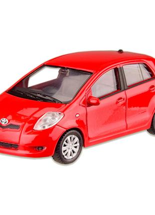 УЦЕНКА! Машина металлическая TOYOTA YARIS "WELLY" 44003CW(Red)...