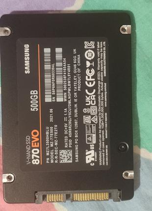 SSD Samsung 870 EVO 500 GB