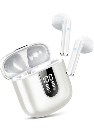 Бездротові Bluetooth-навушники Jesebang.Жемчужно-білий