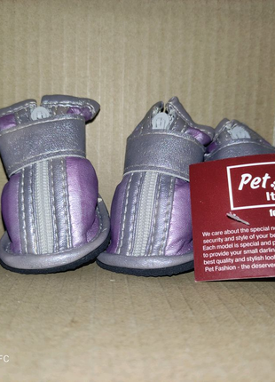 Размер 2 обувь кроссовки ботинки для собак pet fashion уценка