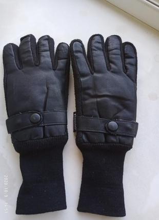Чудові чоловічі екошкіра рукавички thinsulate