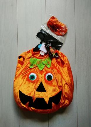 Карнавальный костюм тыквочка на хеллоуин halloween