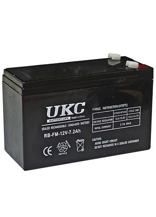 Аккумулятор UKC RB-FM-12V-7.2 Ач