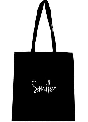 Еко сумка шопер "smile"