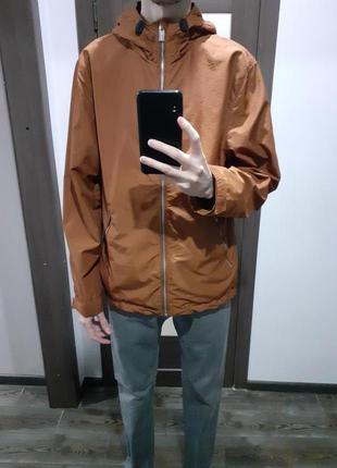 H&M, куртка с капюшоном, ветровка, длина 74.5