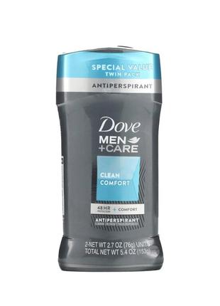 Dove men care clean comfort  дезодорант антиприсперант  1+1 по...