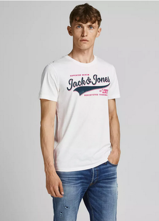 Чоловіча футболка бавовна мужская футболка хлопок jack&jones