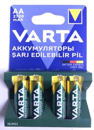 Аккумуляторы Varta HR6/AA/ 2700mAh double blister/4pcs