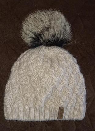 ❄️ зимняя теплая шапка на флисе для девочки rgn collection