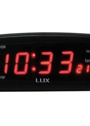 Електронний годинник Caixing CX-818-1 (червоний)