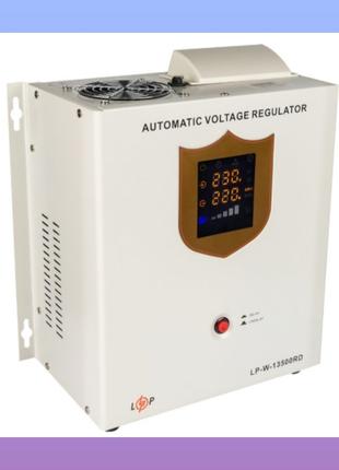 Стабілізатор напруги LogicPower LP-W-13500RD (8100 Вт / 7 ступ)