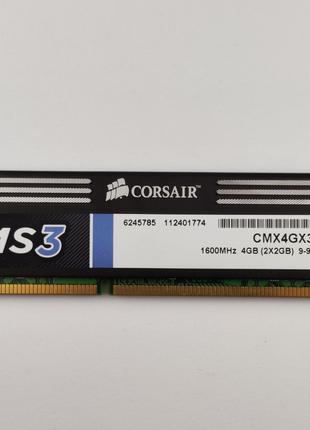 Оперативная память Corsair XMS3 DDR3 2Gb 1600MHz PC3-12800 (CM...