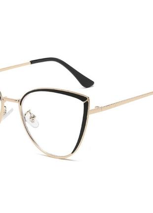 Женские имиджевые очки с защитой - глаз кошки