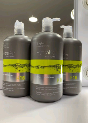 Акция!Кондиционер кератиновый Erayba HydraKer K16 Keratin,1000 ml