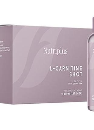 Порційний напій "L-карнітин" Nutriplus , 50 мл (15 шт)