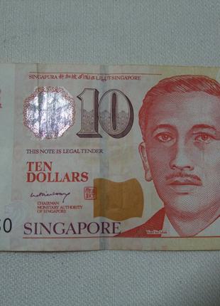 Продам 10 dollars Singapore