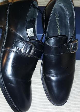 Класичниі шкіряні черевики samuel windsor розмір 43 1|2 -44 ( ...
