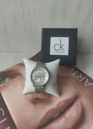 Годинник calvin klein silver💎