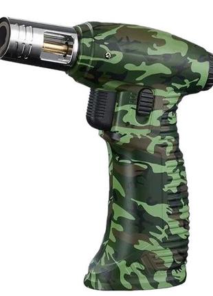 Зажигалка Горелка Газовая Туристическая FQ-808 Camouflage