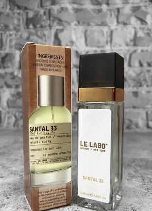 Парфюм жіночий/унісекс парфюм le labo santal 33 (ле лабо санта...