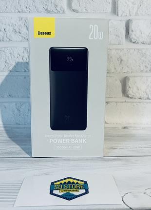 Baseus павер банк 30000mAh 20W 3A|оригінал