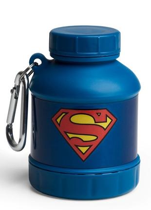 Таблетница Smartshake Whey2Go Funnel Pillbox 110ml DC Superman