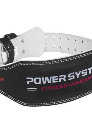 Пояс для тяжелой атлетики Power System PS-3100 Power кожаный B...