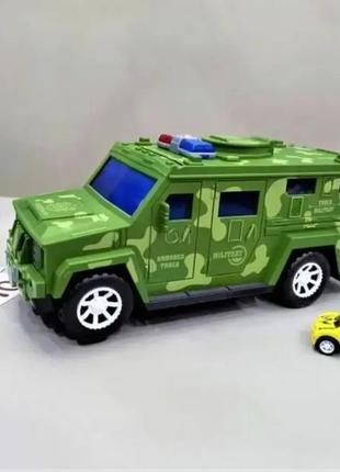 Сейф детский машина военная hummer yj847