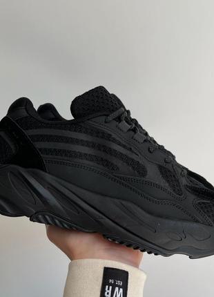 Мужские кроссовки Adidas yeezy boost 700 Static v2 black