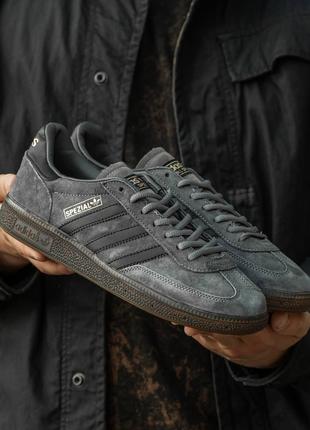 Кроссовки Adidas Spezial Grey Black