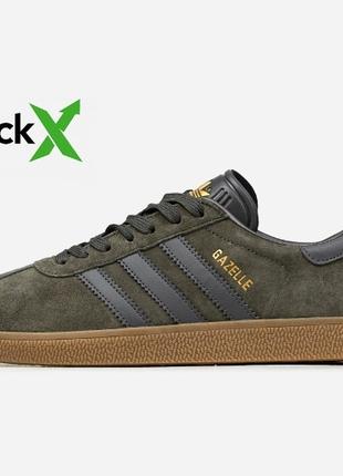 Стильные кроссовки Adidas Gazelle “Brown”