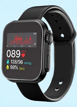 Смарт часы Smart Watch U8 Black Pro Max с сенсорным экраном.