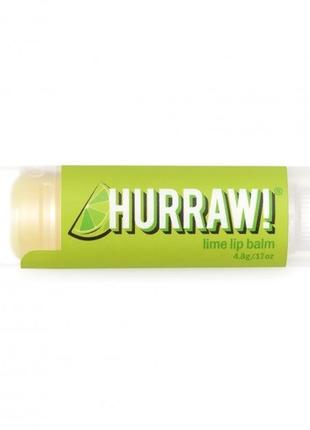 Бальзам для губ Hurraw! Lime Lip Balm 4,8г