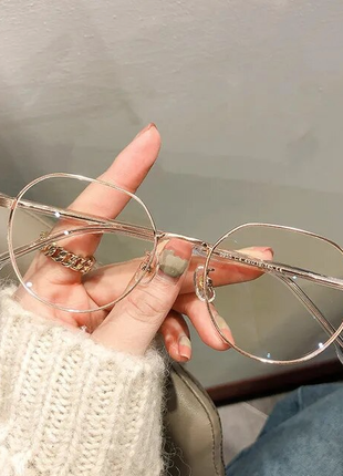 Прозорі іміджеві окуляри антиблікові
