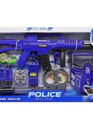 Полицейский набор с оружием и аксессуарами