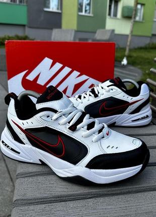 Nike air monarch iv (white black red)