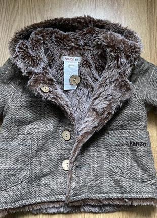 Кenzo куртка пальто пиджак на малыша 6-9 мес