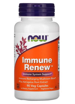 Натуральная добавка NOW Immune Renew, 90 вегакапсул