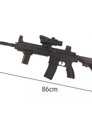 Автомат m416 аккумуляторный, стреляет шариками орбиз + 60 000 ...