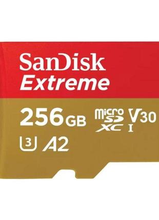 MicroSDXC (UHS-1 U3) SanDisk Extreme For Mobile Gaming A2 256G...
