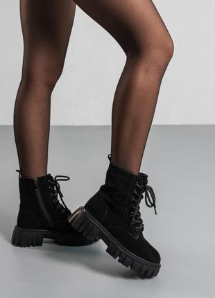 Ботинки женские fashion pip 3807 черный