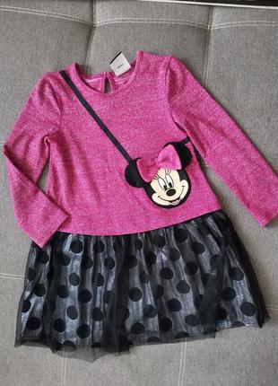 Детское платье 3-4 года minnie mouse