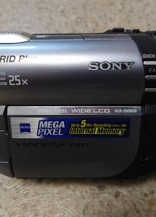 Камера Sony DCR-DVD 810