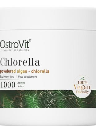 Натуральная добавка OstroVit Chlorella, 1000 таблеток