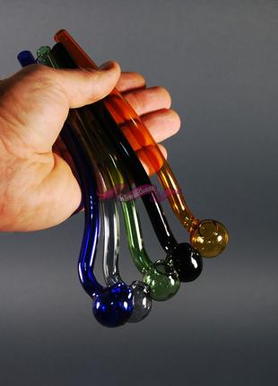 Стеклянная трубка Oil Sherlock Color