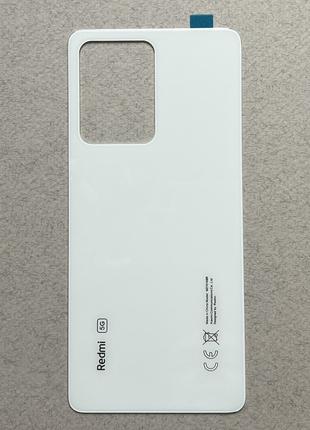 Задня кришка для Redmi Note 12 Pro 5G Polar White скляна на за...