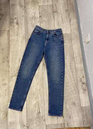 Базовые джинсы высокая посадка reserved размер 38-40