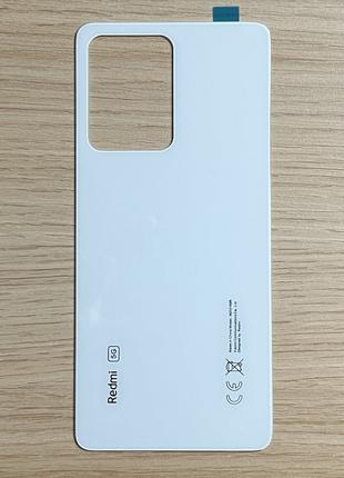 Задня кришка для Redmi Note 12 Pro Polar White біла, скло, на ...