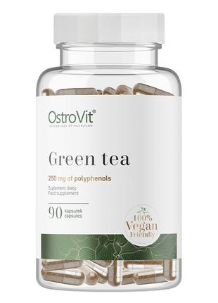 Натуральна добавка OstroVit Vege Green Tea, 90 вегакапсул