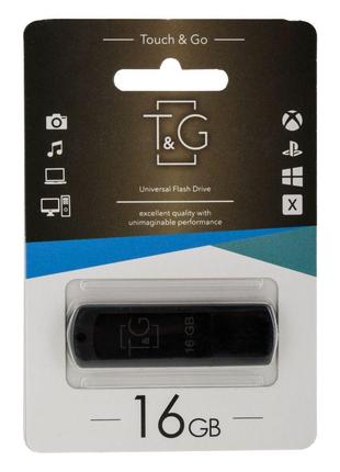 Флешпам'ять T&G; USB 2.0 16 GB Classic 011 Black